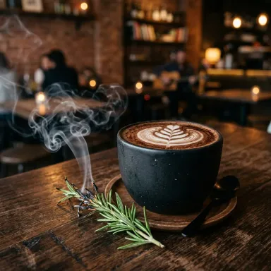 Rosemary Charcoal Mocha